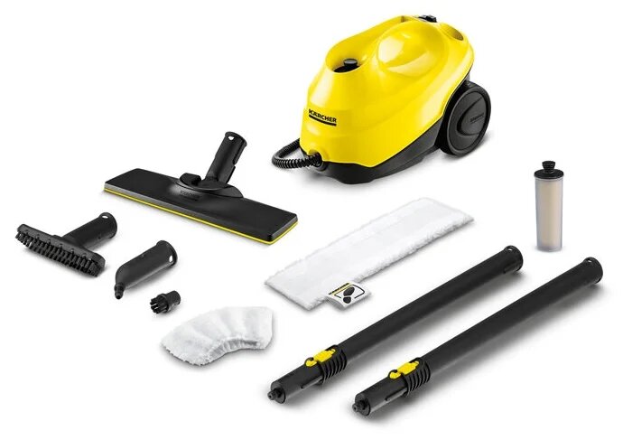 Пароочиститель KARCHER SC 3 EasyFix (1.513-124.0), желтый/черный