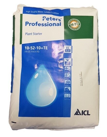 Удобрение ICL Петерс Peters Professional Plant Starter 10-52-10 + TE (100гр ручная фасовка) - фотография № 1