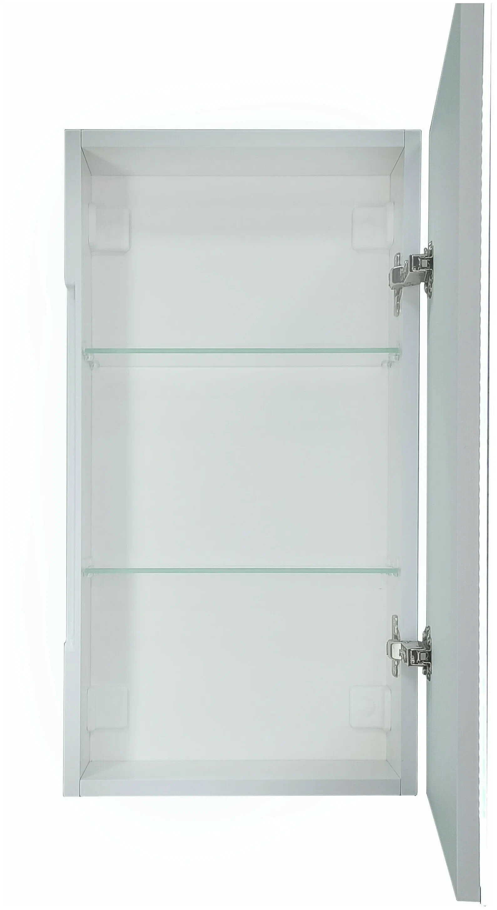 Шкаф с зеркалом Continent Allure LED 350х650мм правый (МВК056) - фотография № 8