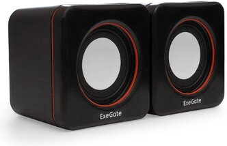 ExeGate Акустическая система стерео ExeGate Disco 160 EX287050RUS, 2x3Вт, питание от USB, черный (ret)