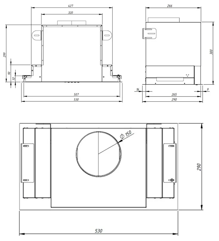 Кухонная вытяжка AKPO WK-10 Neva glass 60 см белый - фотография № 2