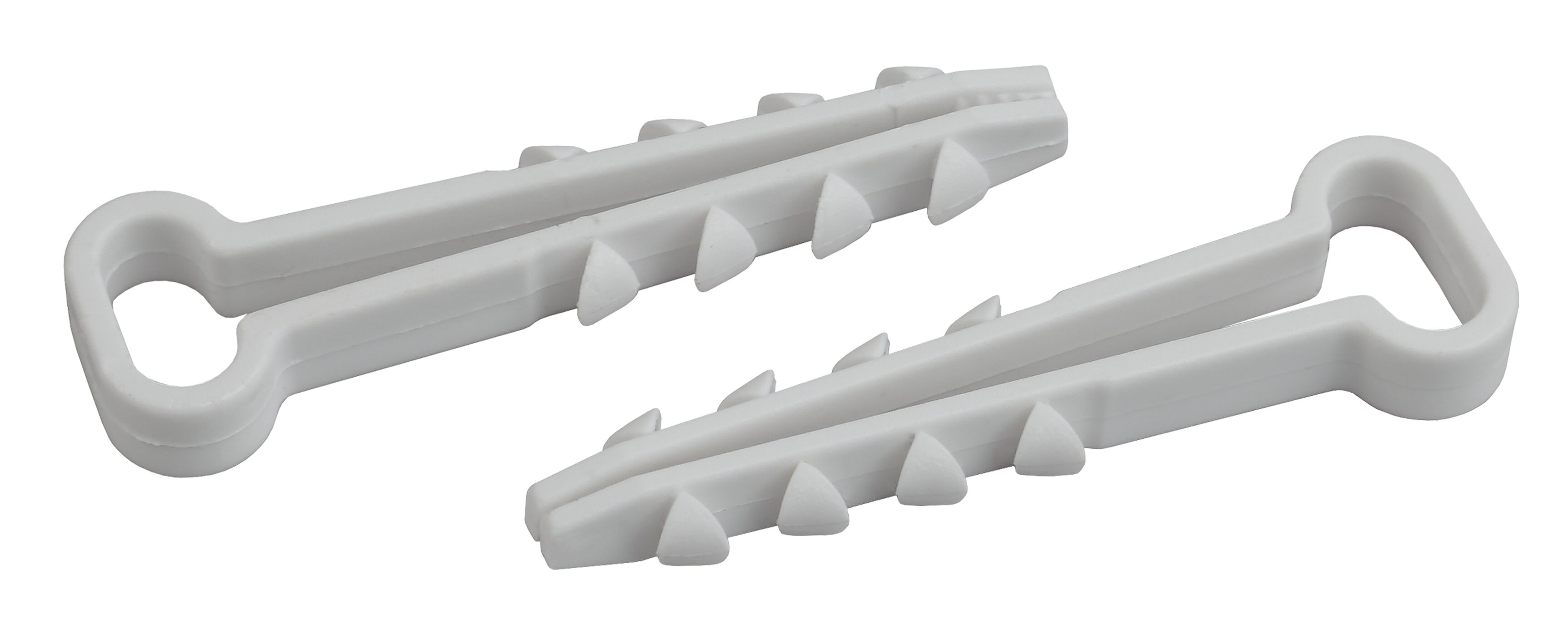 фото Дюбель-хомут для плоского кабеля ЭРА 5-10мм белый арт. Б0050789 (1 шт.)