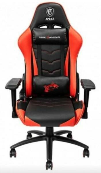 Кресло игровое MSI MSI MAG CH120 чёрный с красным