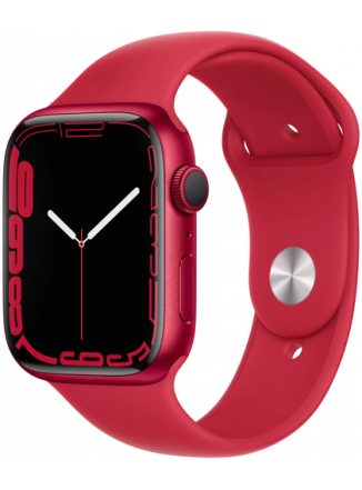 Умные часы Apple Watch Series 7 GPS 45 мм Aluminium Case, (PRODUCT)RED (MKN93)