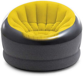 INTEX Надувное кресло Empire Chair 112*109*69 см жёлтое 68582