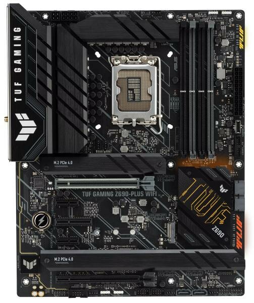 Материнская плата ASUS TUF GAMING Z690-PLUS WIFI Socket 1700 Z690 4xDDR5 2xPCI-E 16x 2xPCI-E 1x 1xPCI-E 4x 4xSATA III ATX Retail