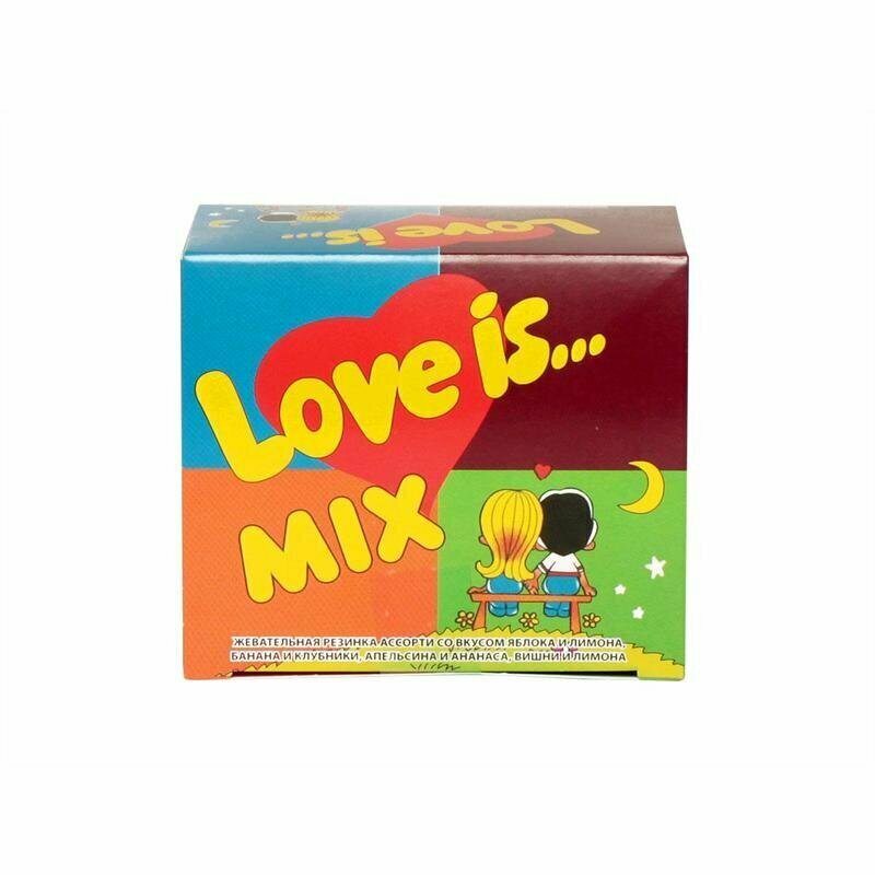 Жевательная резинка Love is Микс 84 г 20 штук в упаковке, 1327073 - фотография № 1