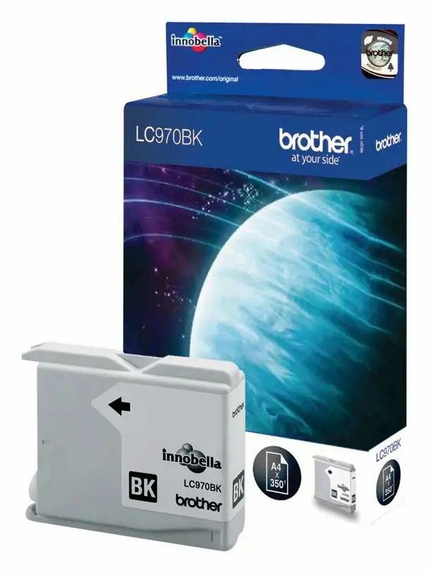 Картридж струйный Brother LC970BK черный