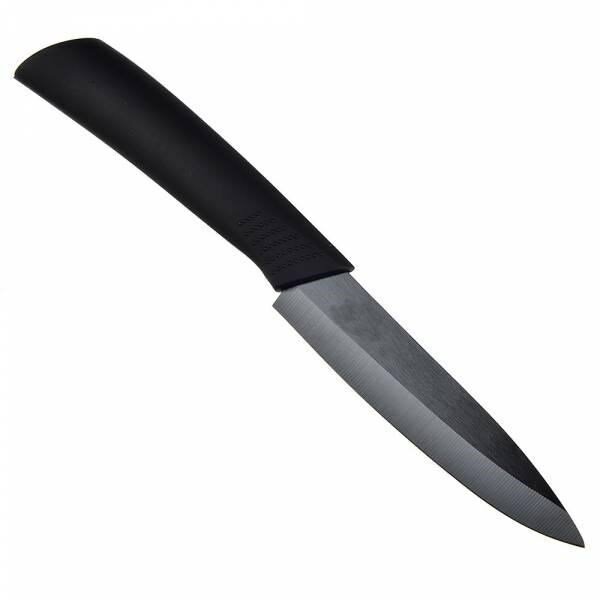 Нож кухонный керамический черный Busido 12,5 см. Satoshi