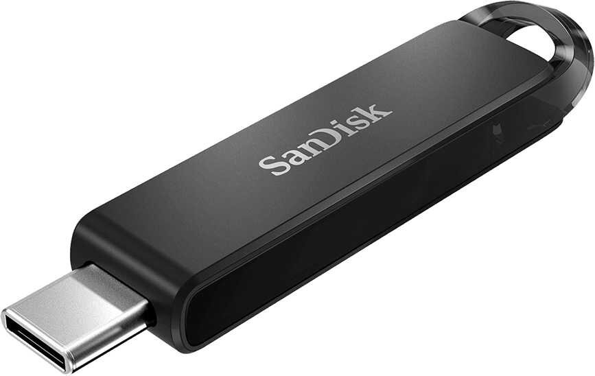 Флеш Диск Sandisk 64Gb Type-C SDCZ460-064G-G46 USB3.1 черный