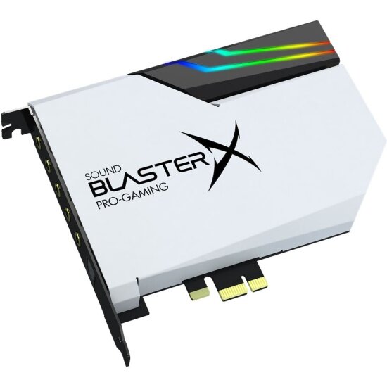 Внутренняя звуковая карта Creative Sound BlasterX AE-5 Plus Pure Edition White