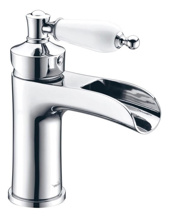 Смеситель для раковины Boheme Vogue Murano 221-MR-R хром/рубиновый