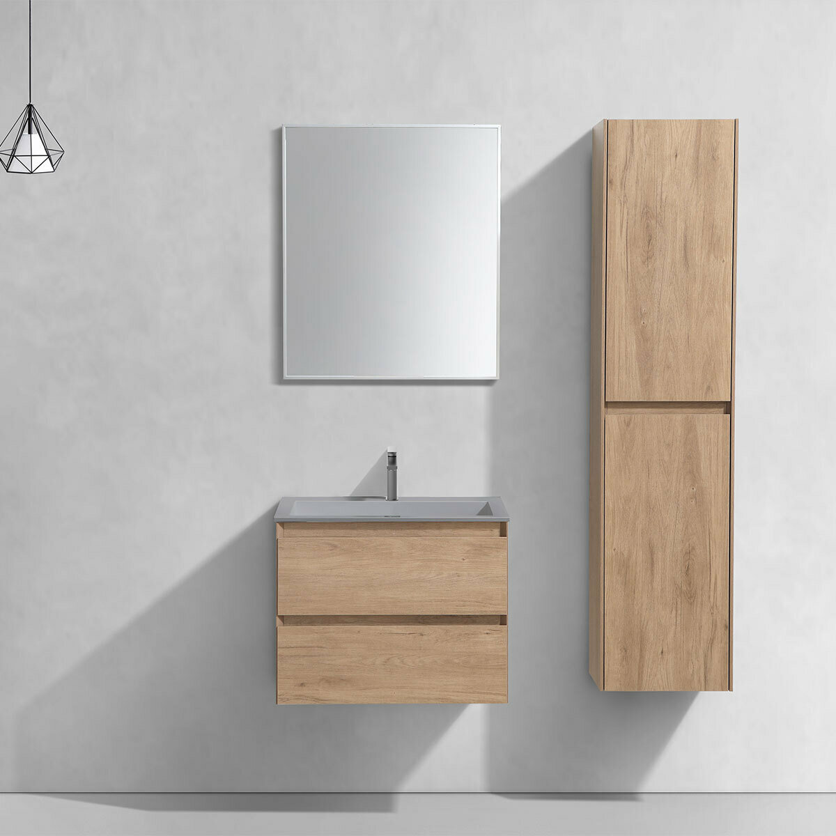 Тумба под раковину Vincea Luka 60 VMC-2L600NO N.Oak - фото №6