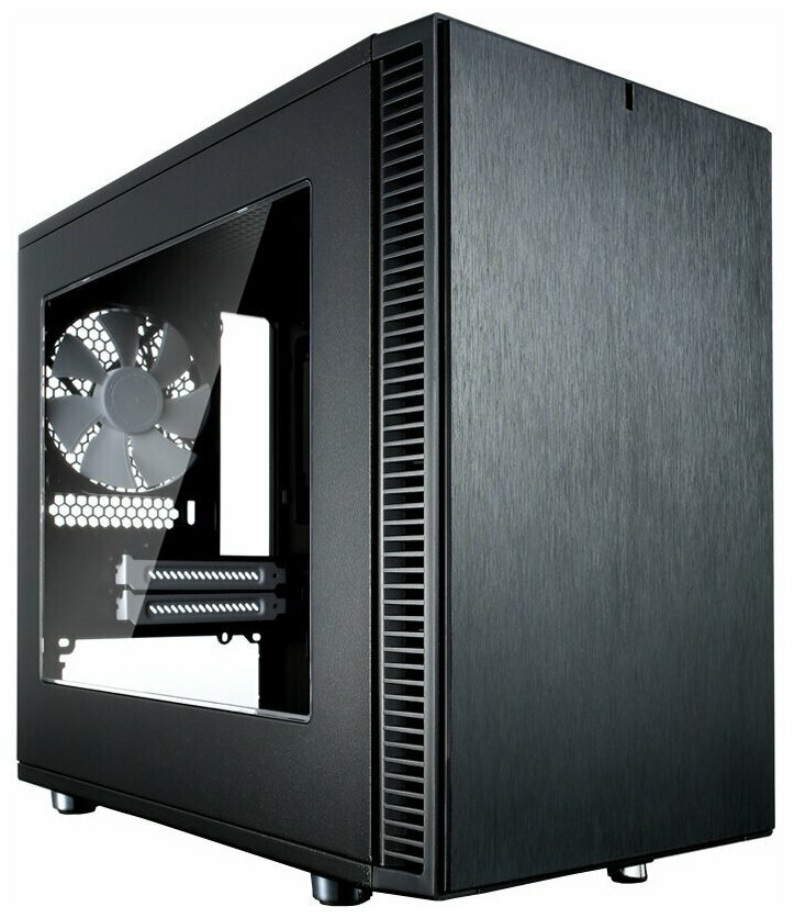 Fractal Design [fd-ca-def-nano-s-bk-w] Mini Tower Define Nano S window black w/o PSU .