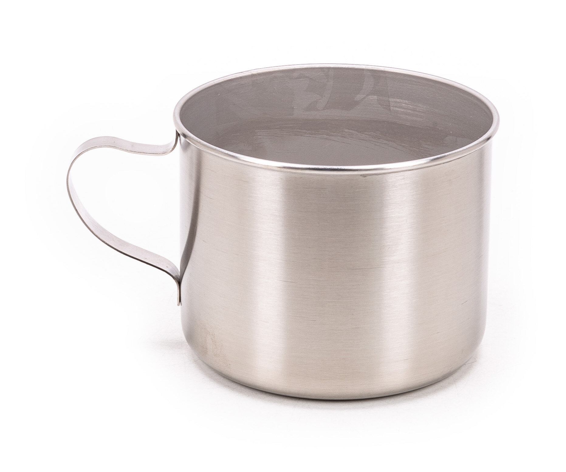 фото Кружка Амет Классика из нержавеющей стали, хром, 0.6л / посуда для кухни