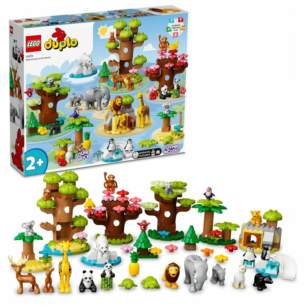 Конструктор LEGO Дикие животные мира Wild Animals of the World (10975)