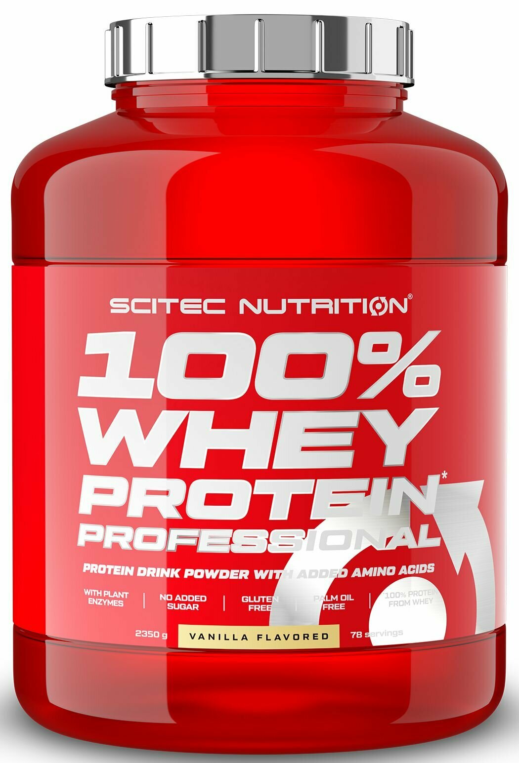 Протеин сывороточный Scitec Nutrition 100% Whey Protein Professional 2350 г Ваниль