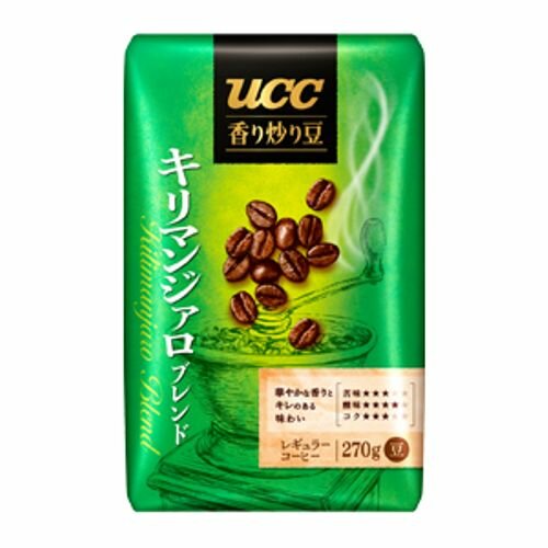 Кофе в зернах UCC Kaori Irim Ame Kilimanjaro мягкая упаковка 270 гр