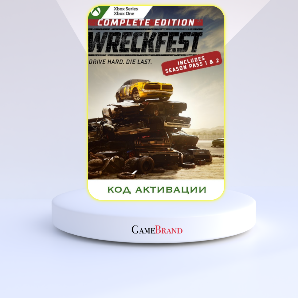 Xbox Игра Wreckfest - Complete Edition Xbox (Цифровая версия регион активации - Аргентина)