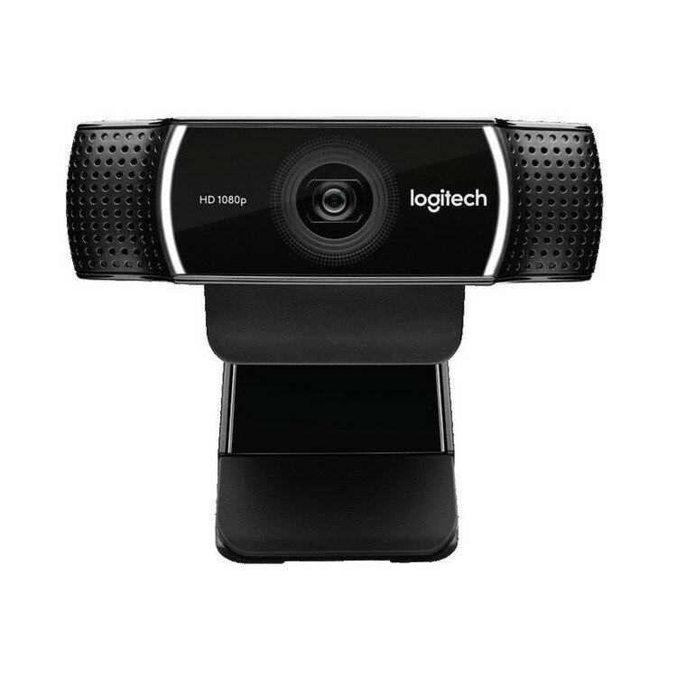 Веб-камера Logitech HD Pro Stream WebCam C922 (960-001089), черный