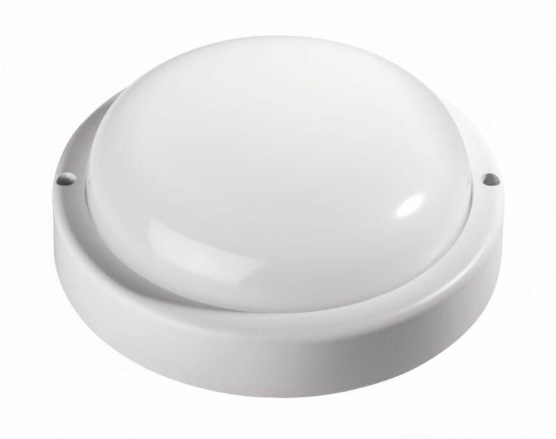 фото Светильник светодиодный ДБО-101 ЖКХ круг 12Вт 5000К сенсор DEKraft 60006DEK