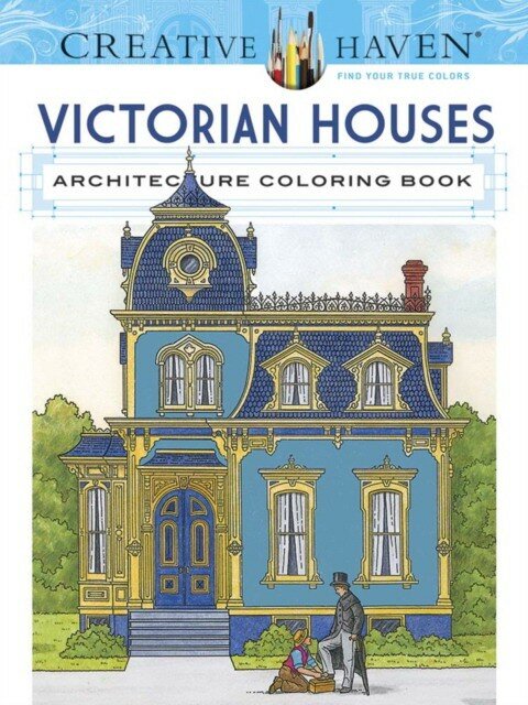 Smith A. G. "Creative Haven Victorian Houses Architecture Coloring Book"