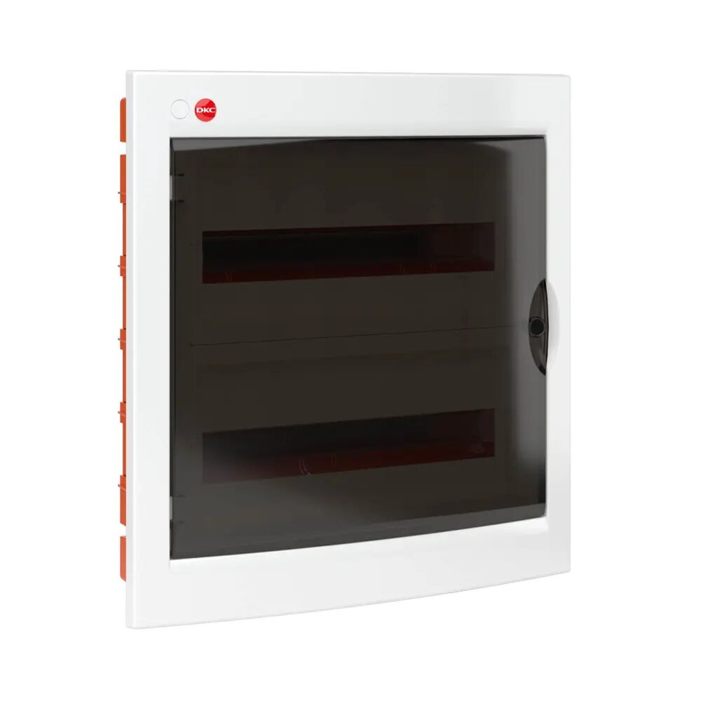 фото Щиток встраиваемый с дверцей DKC 36 модулей с клеммным блоком IP41 пластик