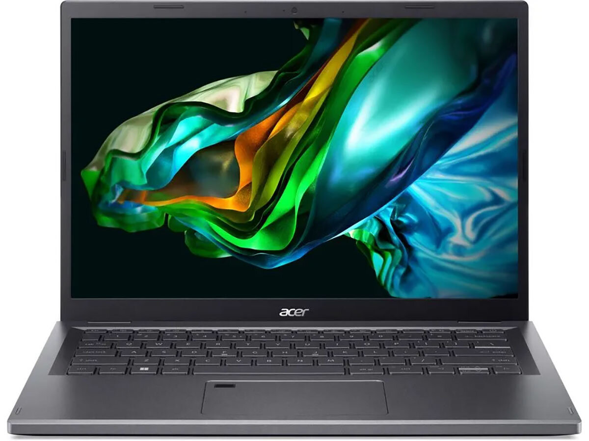 Ноутбук Acer Aspire 5 A514-56M-52QS 14" (1920x1200) IPS/Intel Core i3-1335U/16ГБ LPDDR5/512ГБ SSD/Iris Xe Graphics/Без ОС черный (NX. KH6CD.003)