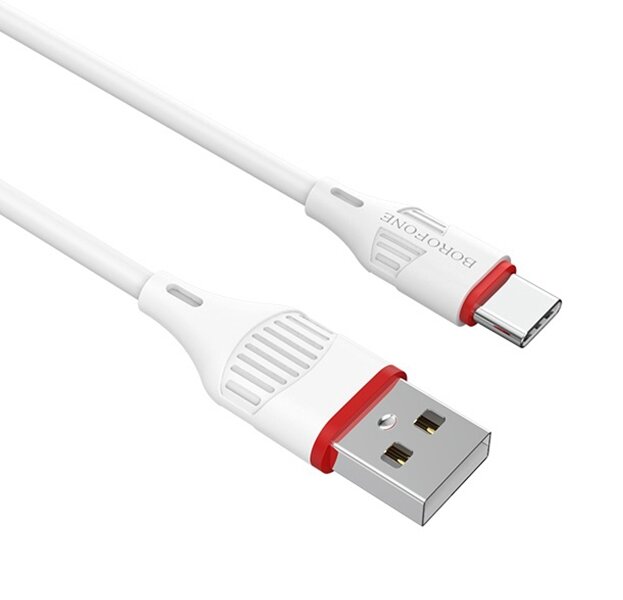 Кабель Type-c/USB Borofone BX17 Enjoy 1m White