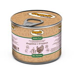Organic Сhoice 240 г консервы для стерилизованных кошек и кастрированных котов индейка с ягодами - изображение