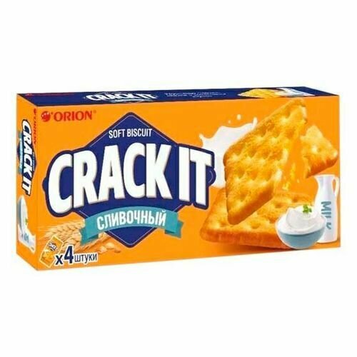 Печенье Orion Crack It Крекер сливочный затяжное 80 г