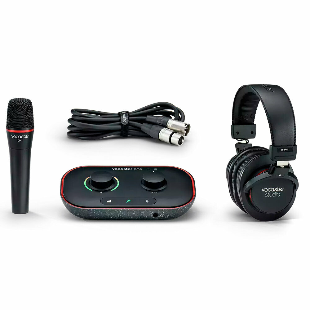 Студийный комплект FOCUSRITE Vocaster One Studio Podcast Set