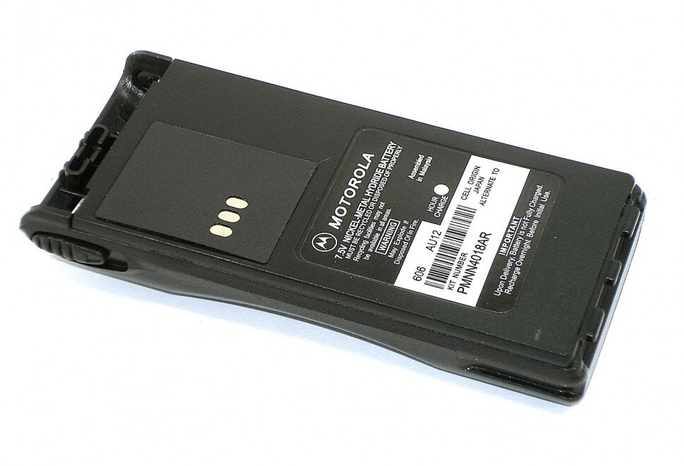 Аккумулятор для раций Motorola 7.5V, 1800mAh, Ni-Mh PMNN4018AR