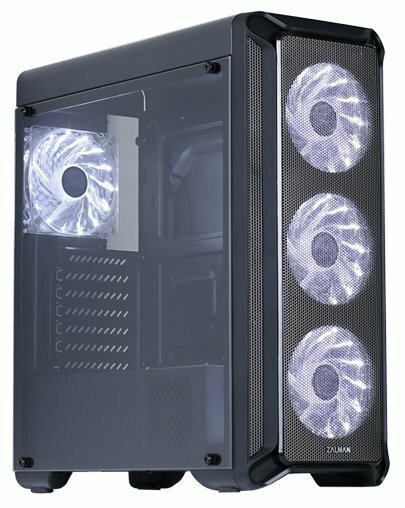 Корпус Zalman Корпус Miditower Zalman I3, ATX, черный (без БП)