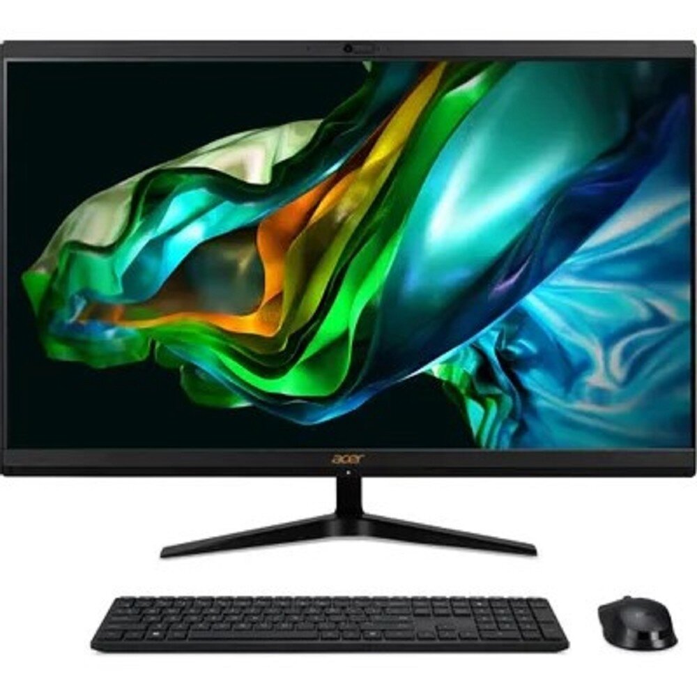 Acer Моноблок Acer Aspire C27-1800 DQ. BKKCD.004 Black 27" Full HD i5 1335U/16Gb/SSD512Gb Iris Xe/CR/W11/kb/m Черный