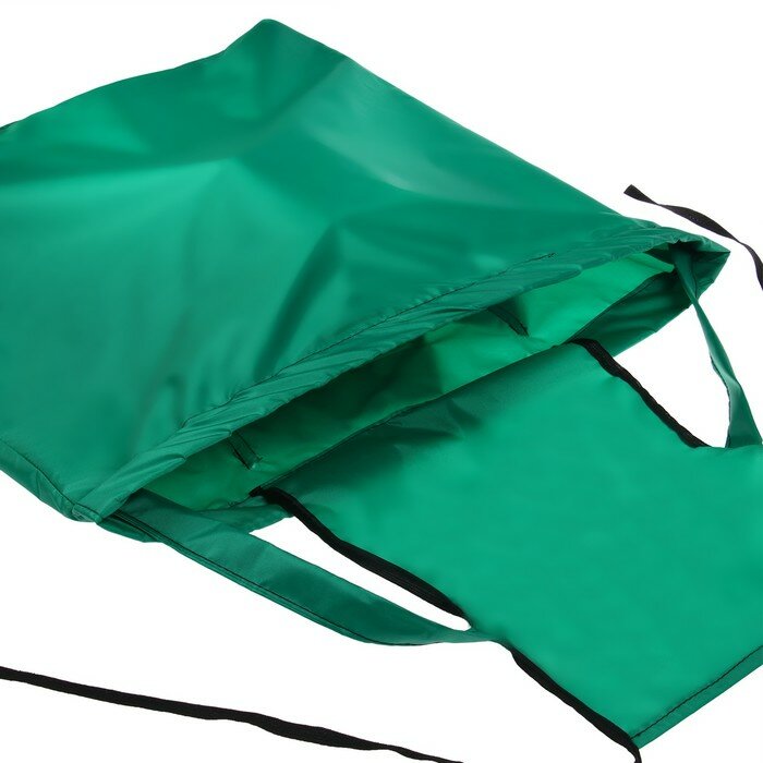 Фартук для сбора урожая, один карман на молнии, зелёный, «Кенгуру» - фотография № 6