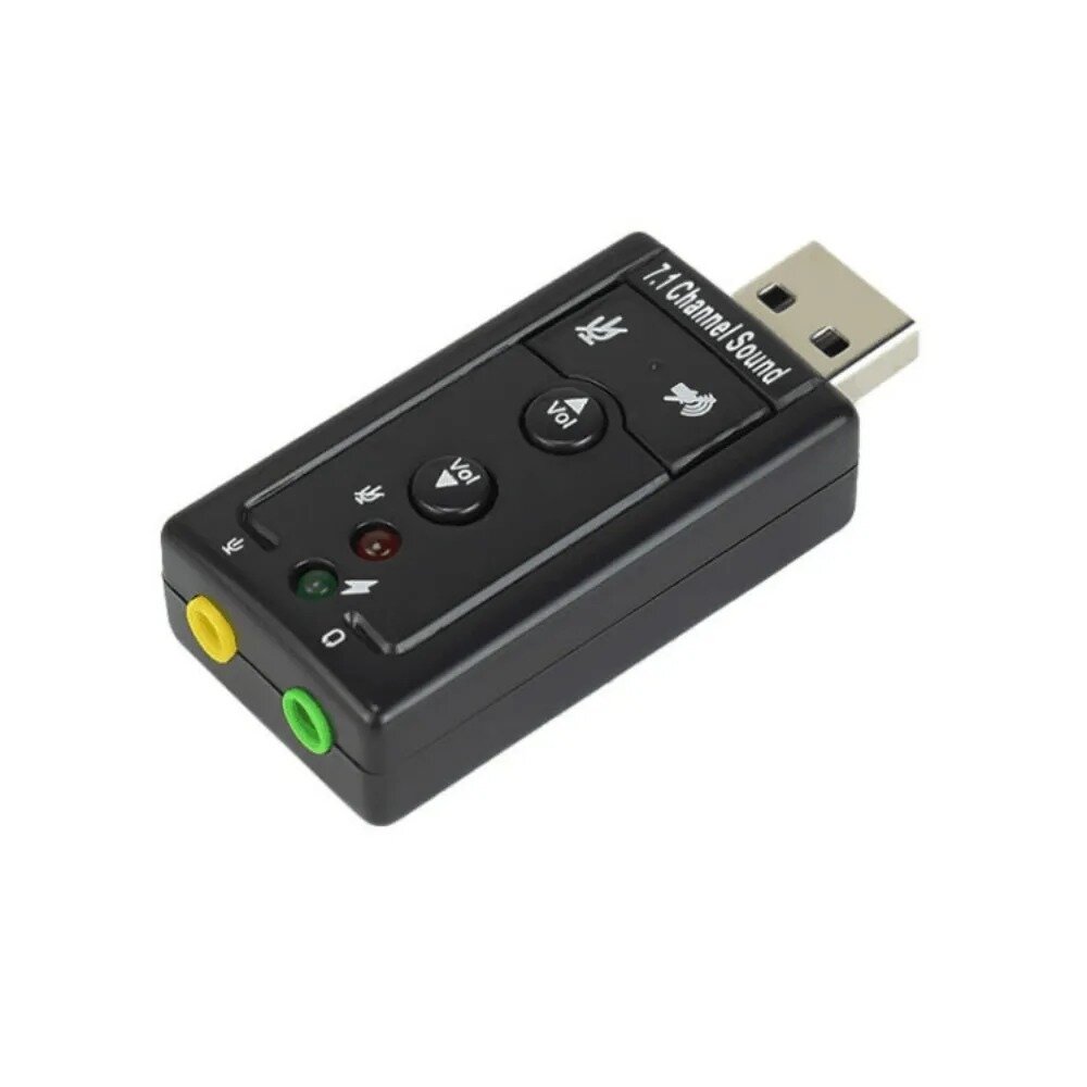 Внешняя звуковая карта Z20 USB 7.1 с регулировкой