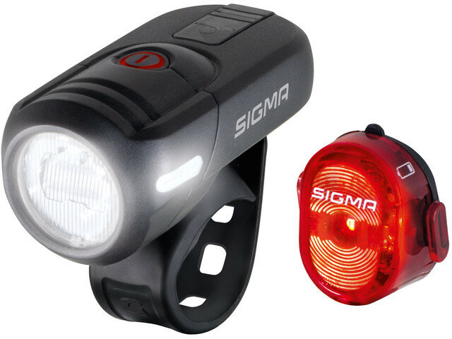 SIGMA Комплект освещ. SIGMA SPORT AURA 45 USB / NUGGET II