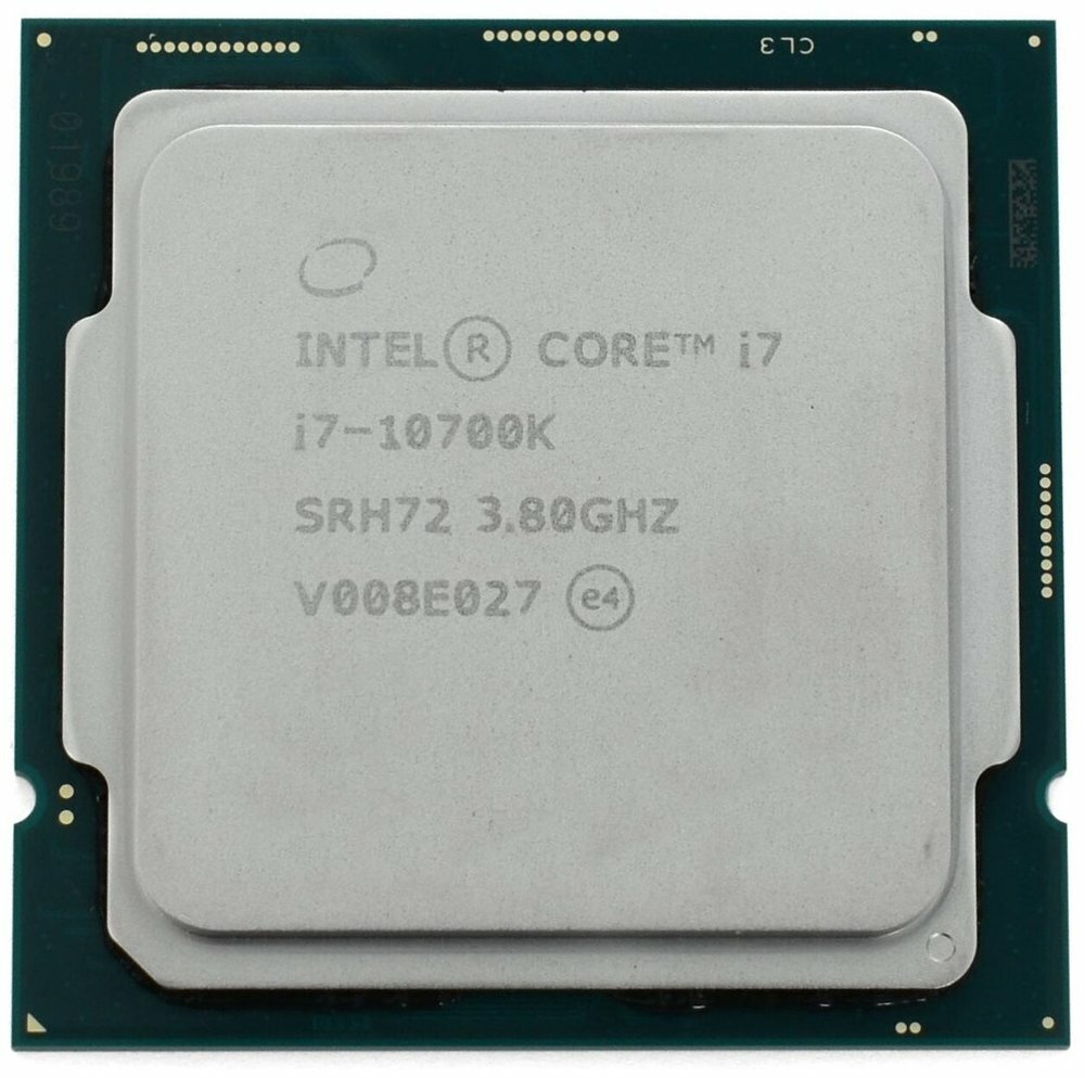 CPU Intel Core i7-10700K Comet Lake BOX 3.8GHz, 16MB, Lga1200, без кулера