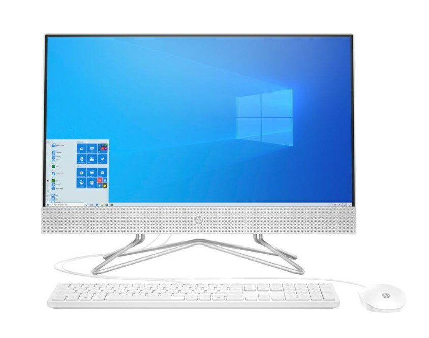  HP 24-df0032ur AiO 23.8"/Pentium J5040/4Gb/128SSD/noDVD/Snow White/W10 + USB KBD, USB MOUSE