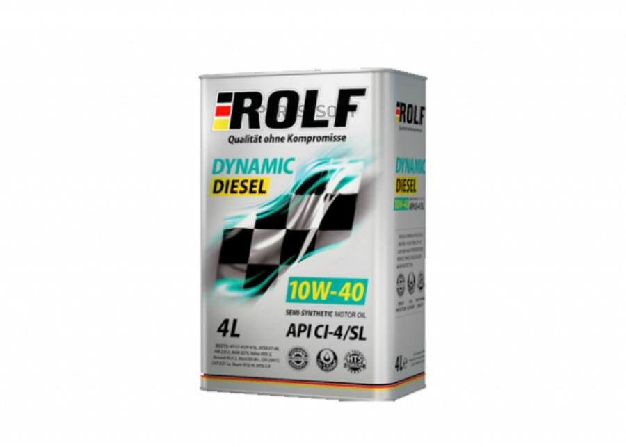 ROLF 322581 ROLF Dynamic Diesel/Krafton P5 U SAE 10W-40 CI-4/SL (4) 322581/93132