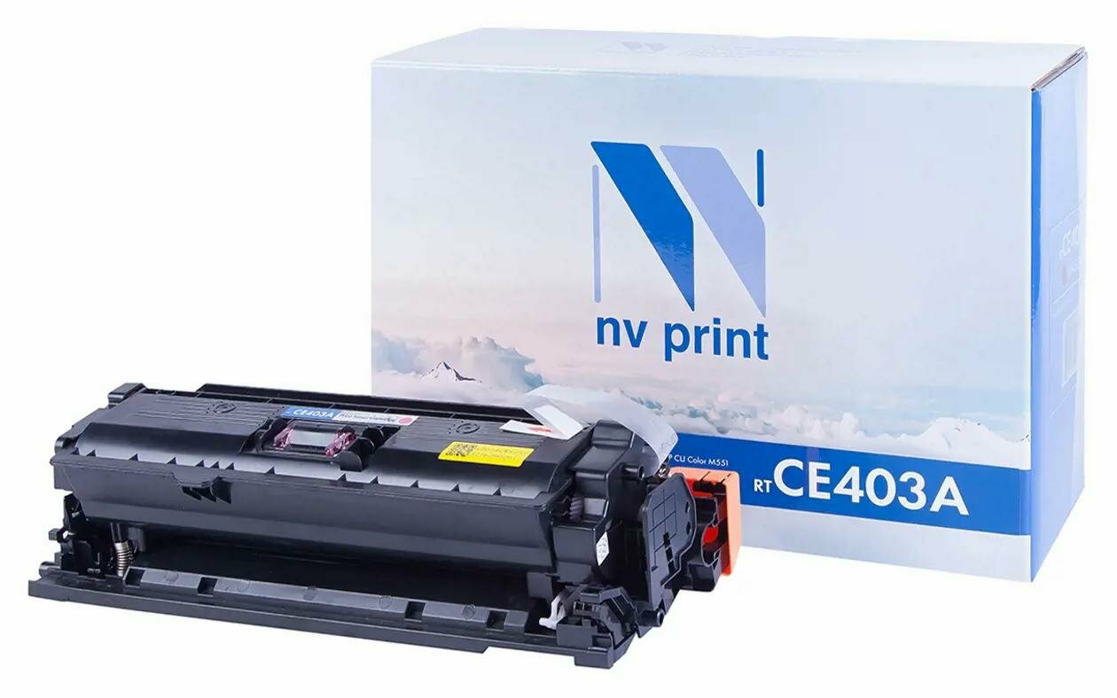 Картридж лазерный NV-Print NV-CE403AM, пурпурный