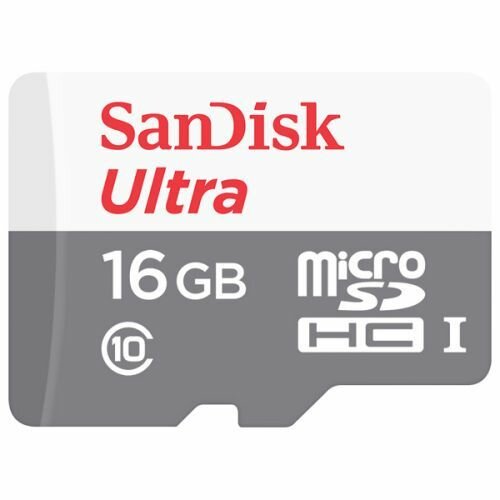 Память microSD 16Gb SanDisk SDSQUNS-016G-GN3MN .