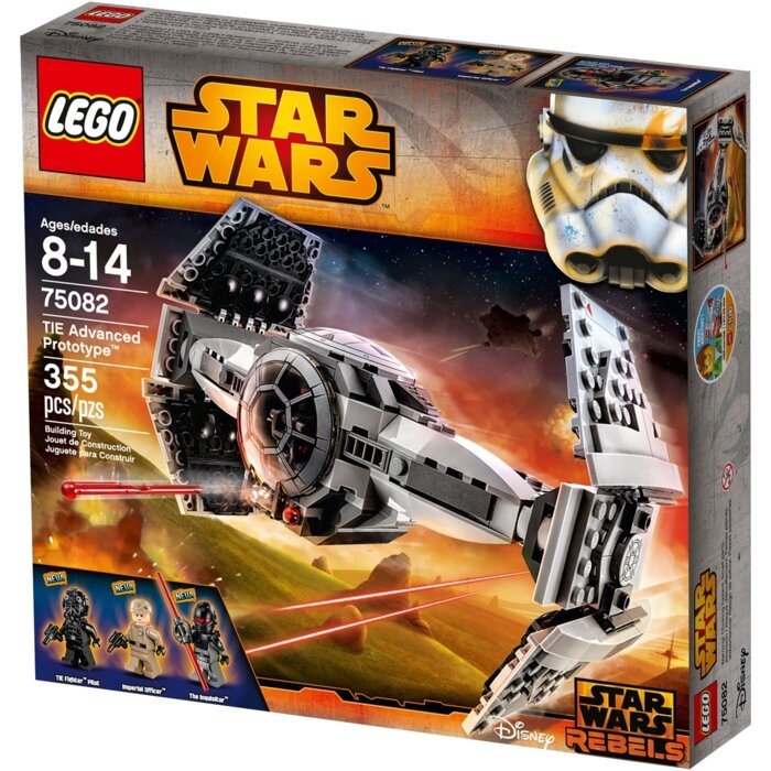 LEGO Конструктор LEGO Star Wars 75082 Улучшенный Прототип TIE Истребителя