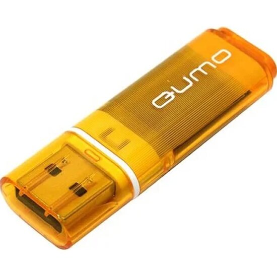 Флешка 32Gb QUMO Optiva 01 Orange USB 2.0 (QM32GUD-OP1-orange)