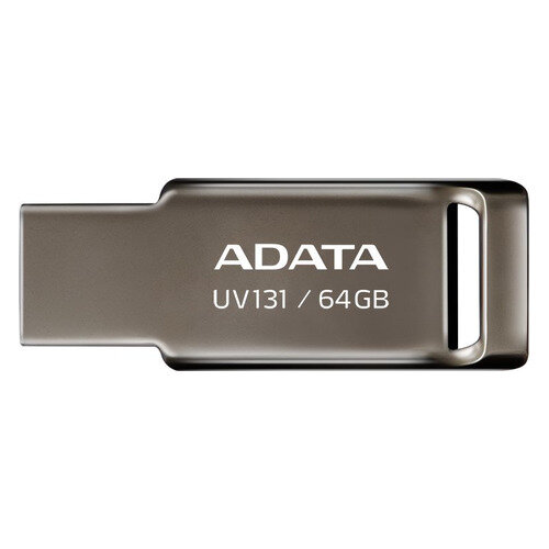 Флешка USB A-Data DashDrive UV131 64ГБ, USB3.0, серый [auv131-64g-rgy]