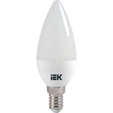 Iek LLE-C35-5-230-40-E14 Лампа светодиодная ECO C35 свеча 5Вт 230В 4000К E14 IEK