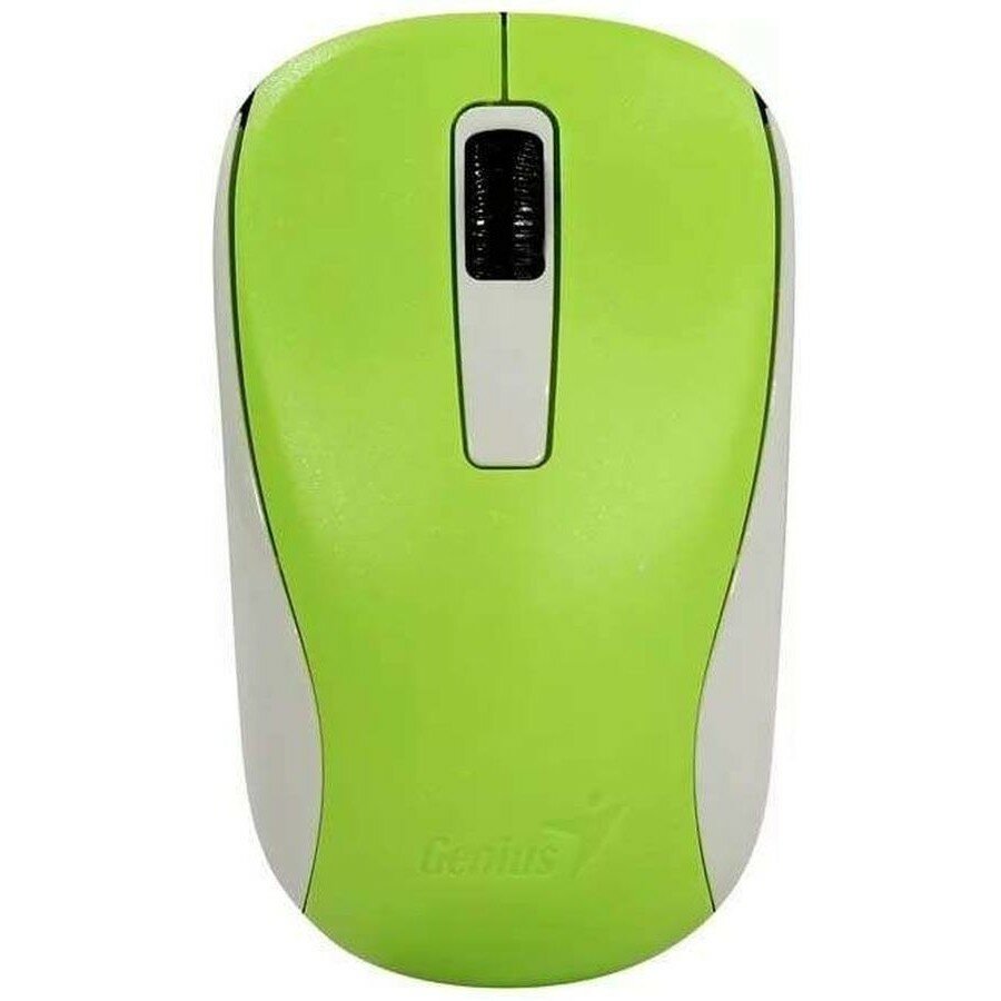 Genius Мышь беспроводная NX-7005 зелёная green, G5 Hanger , 2.4GHz wireless, BlueEye 1200 dpi, 1xAA Package