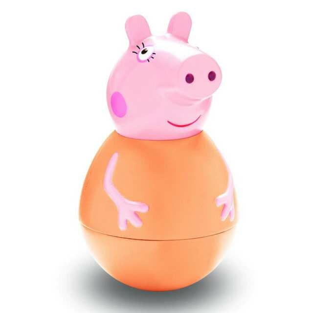 Росмэн PEPPA PIG. Игровой набор. Фигурка неваляшка Мама Пеппы