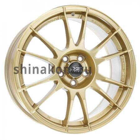 Диск 8*18 5*100 ET48 68 OZ Ultraleggera Race Gold